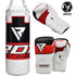 RDX P7 UNFILLED PUNCH BAG WITH BOXING GLOVES/R-1